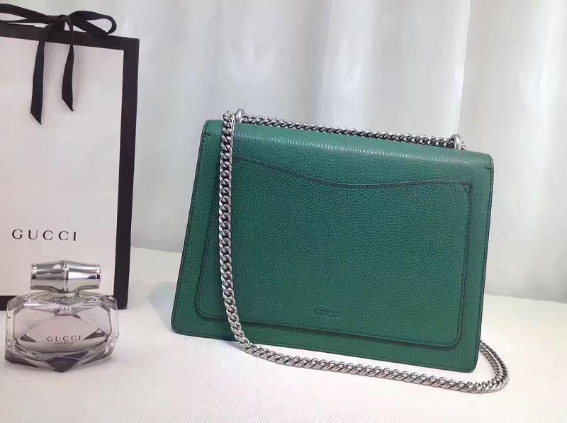 #403348 G*u*i 2018 premium original leather dionysus gg small shoulder bag-green