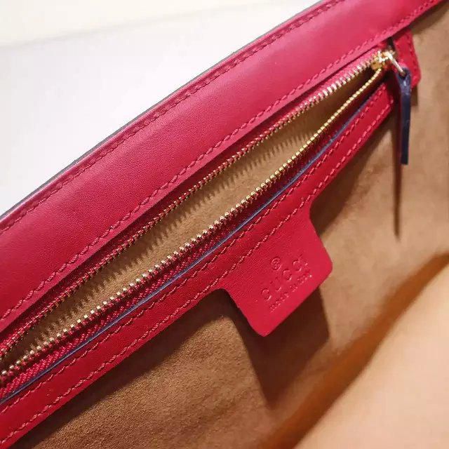 #409486 g*u*i premium padlock gg S*p*e shoulder bag-red