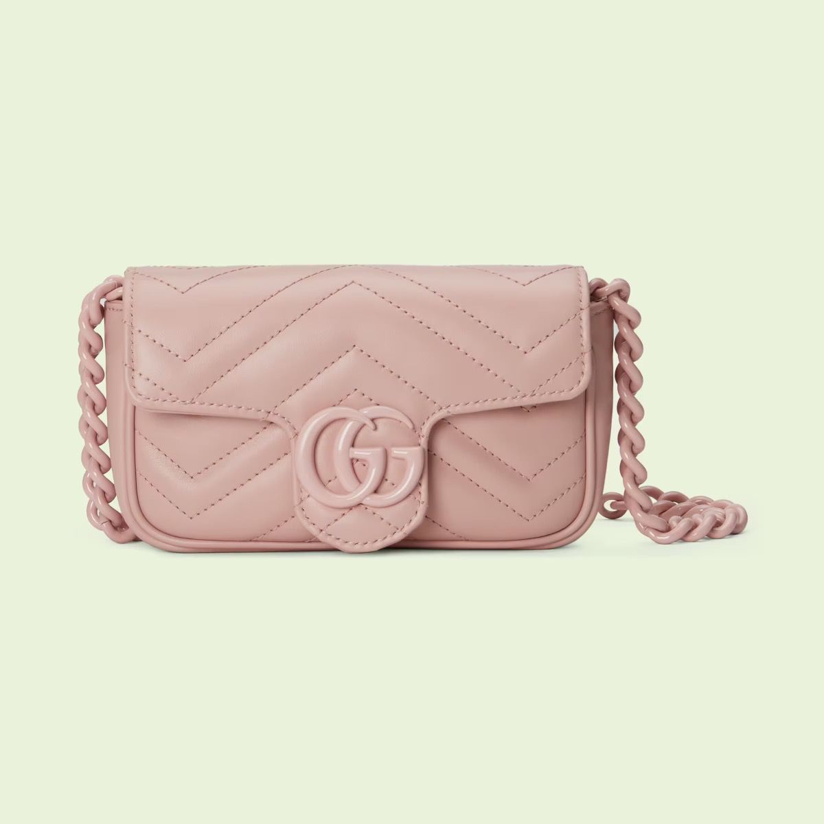 #476432 G*u*i gg marmont belt bag-pink