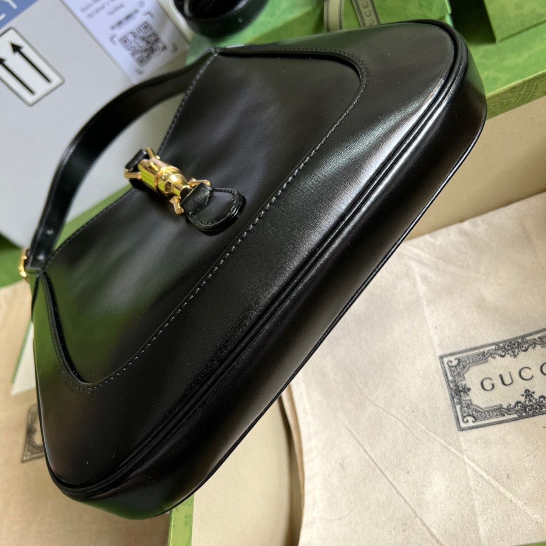 #636709 G*u*i jackie 1961 small shoulder bag-black