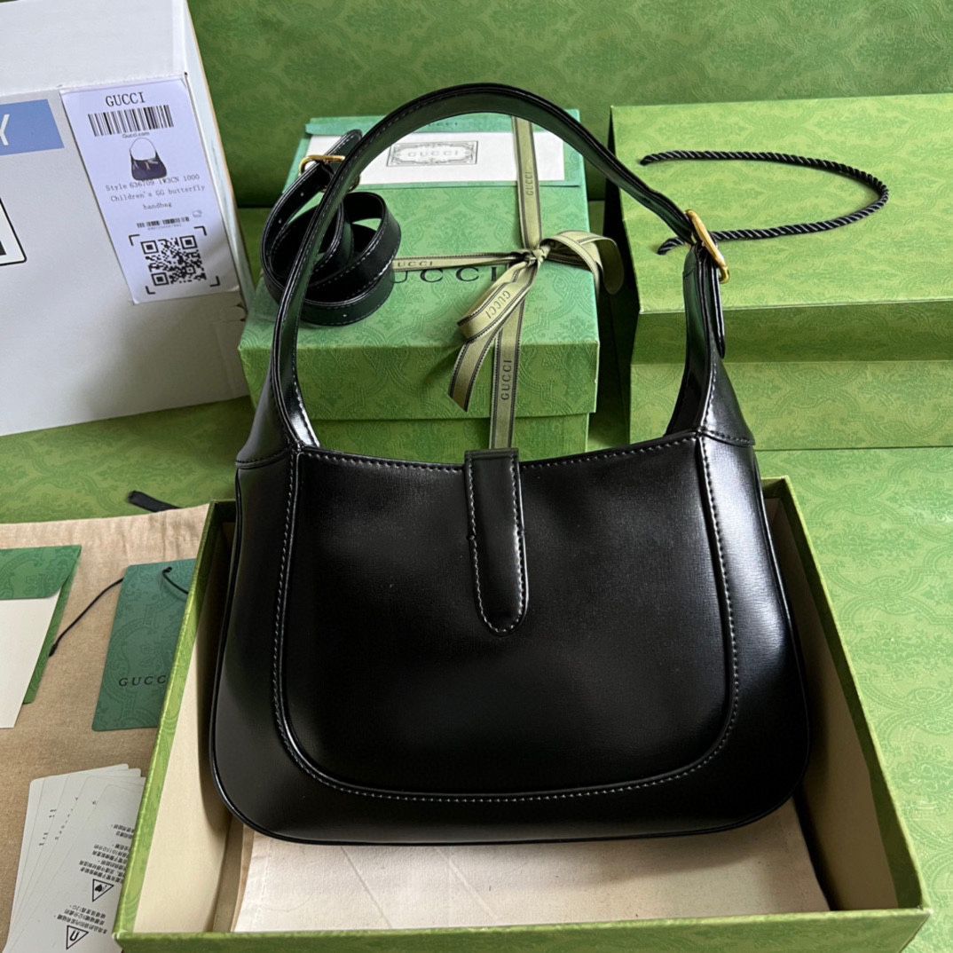 #636709 G*u*i jackie 1961 small shoulder bag-black