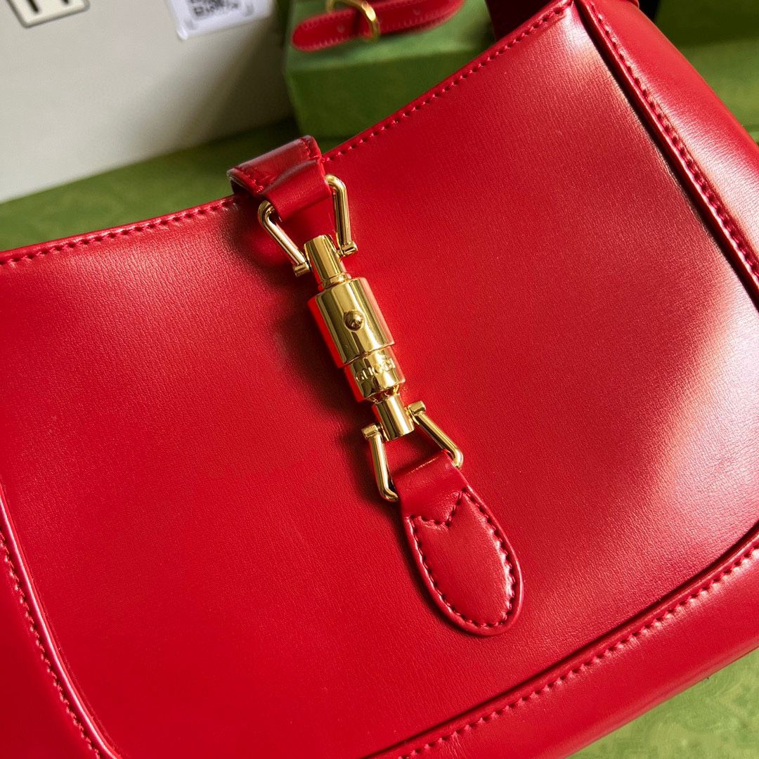 #636709 G*u*i jackie 1961 small shoulder bag-red