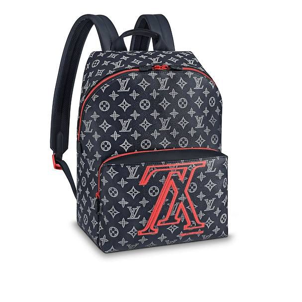 m43676 l**is V*t*n 2018 men lv signature premium monogram eclipse apollo backpack