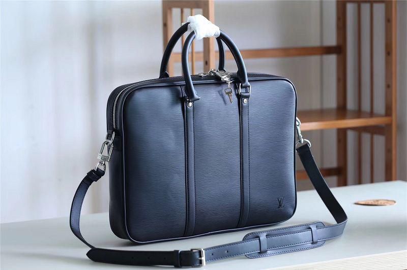 #m41478 l**is V*t*n 2018 men porte-documents voyage epi leather