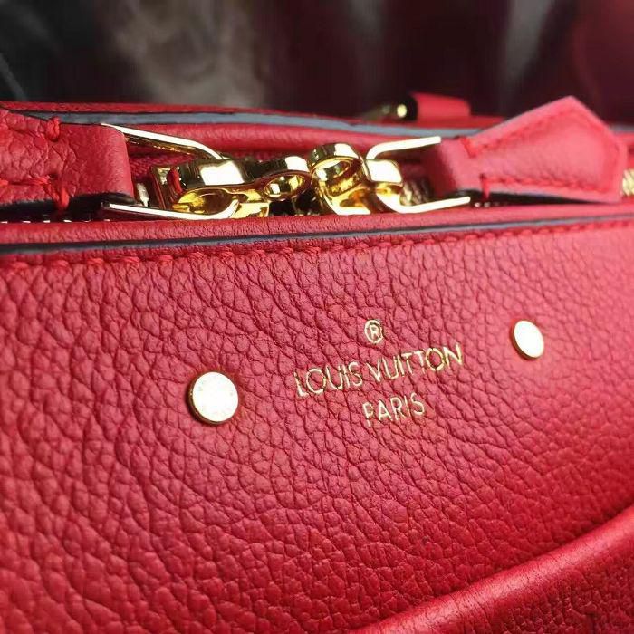 #m42404  l**is V*t*n monogram speedy bandouliere 25-red