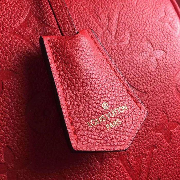 #m42404  l**is V*t*n monogram speedy bandouliere 25-red