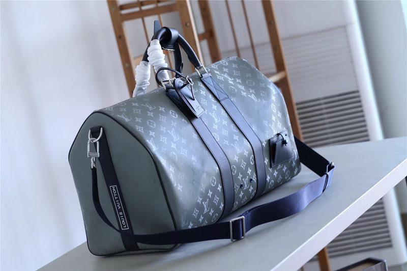 #m43889 l**is V*t*n 2018 keepall bandoulière 50-monogram titanium