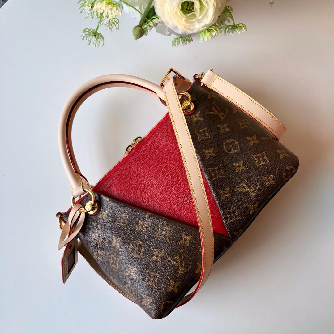 #m43966 l**is V*t*n 2019 cruise monogram canvas "v" tote bb