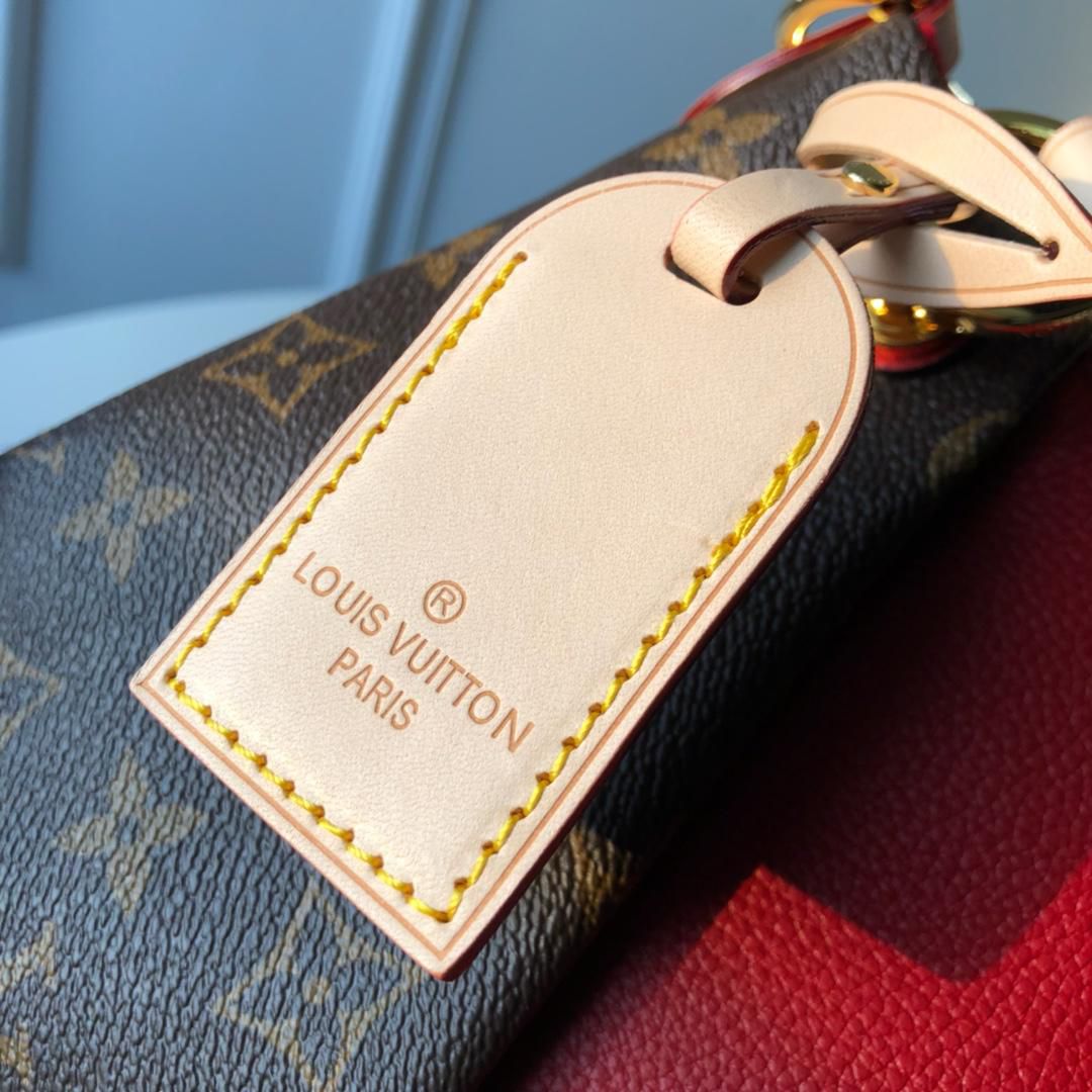 #m43966 l**is V*t*n 2019 cruise monogram canvas "v" tote bb