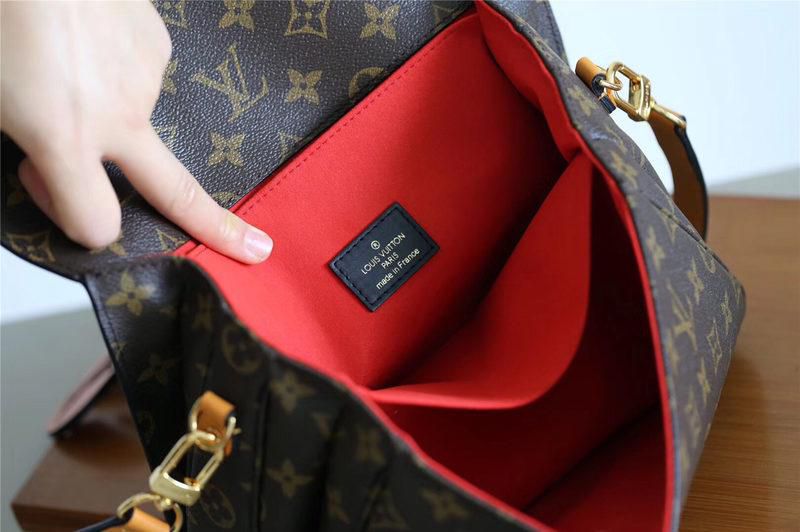 #m43984 l**is V*t*n 2019 monogram canvas pochette metis