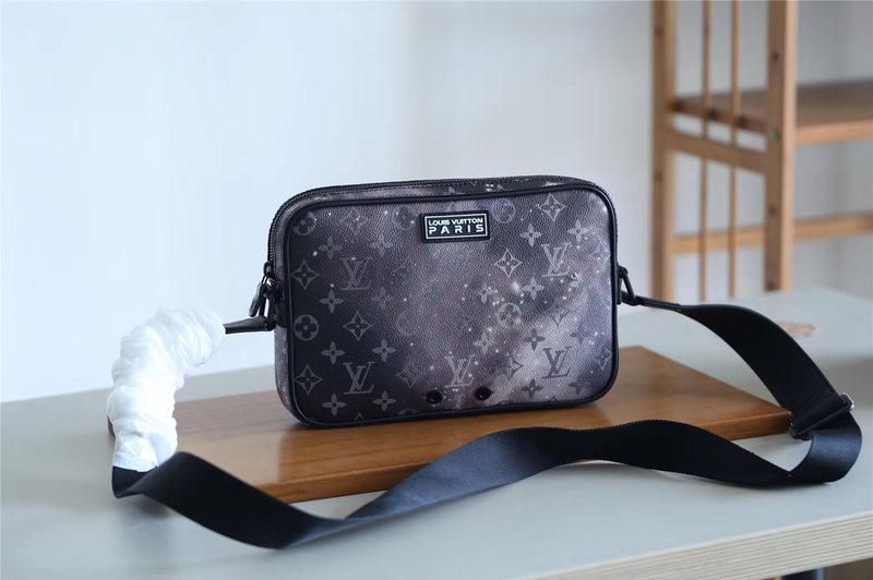 #m44165 l**is V*t*n 2019 spring men monogram galaxy alpha messenger bag