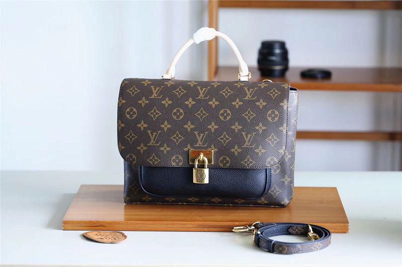 #m44259 l**is V*t*n 2019 monogram marignan messenger- noir