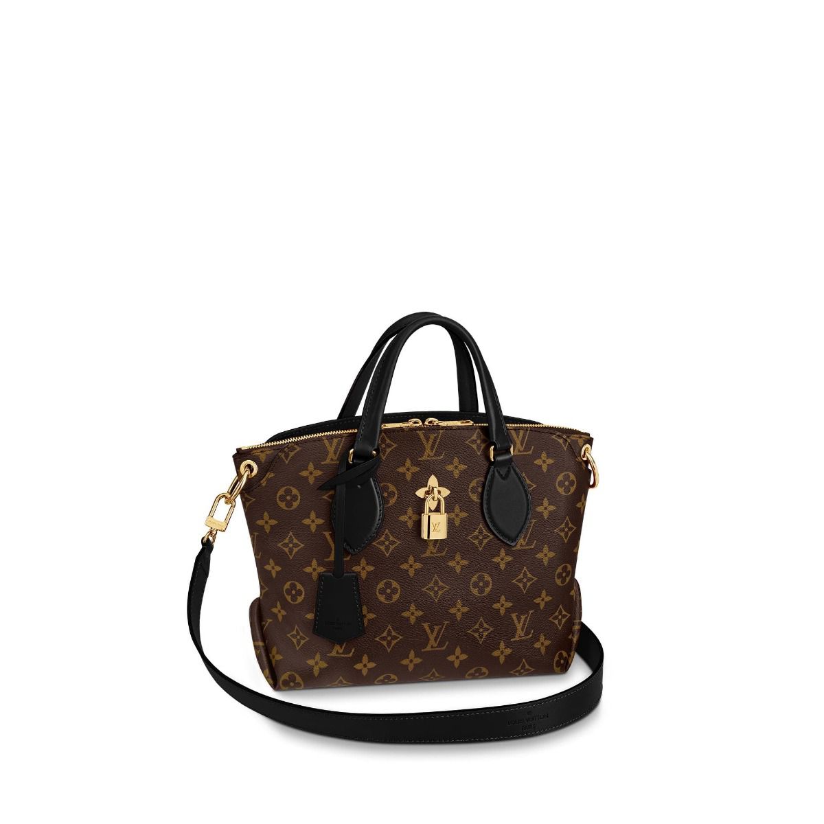 #m44351 l**is V*t*n 2019 monogram canvas flower zipped tote pm