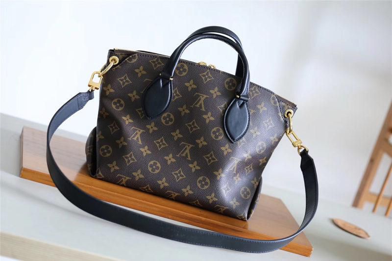 #m44351 l**is V*t*n 2019 monogram canvas flower zipped tote pm