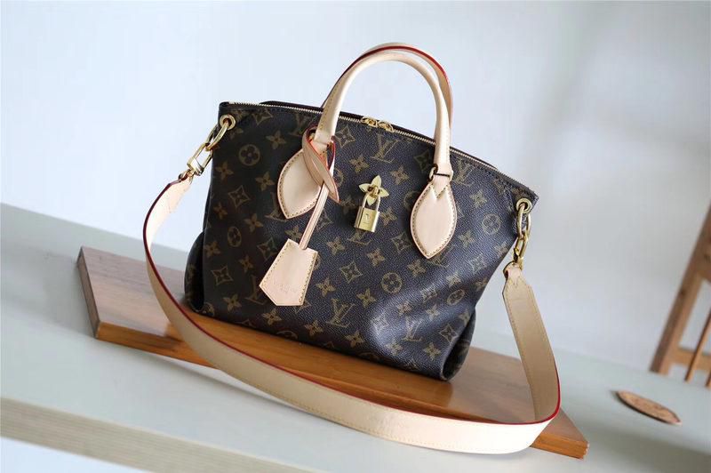#m44359 l**is V*t*n 2019 monogram canvas flower zipped tote pm