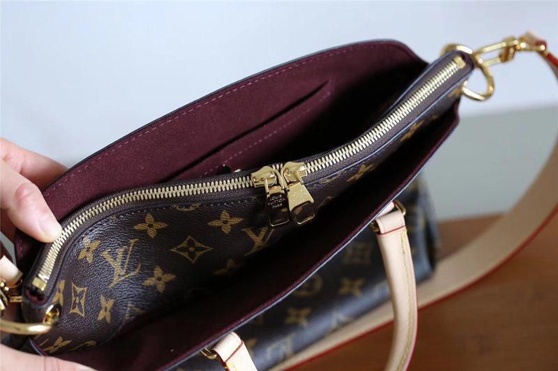 #m44359 l**is V*t*n 2019 monogram canvas flower zipped tote pm