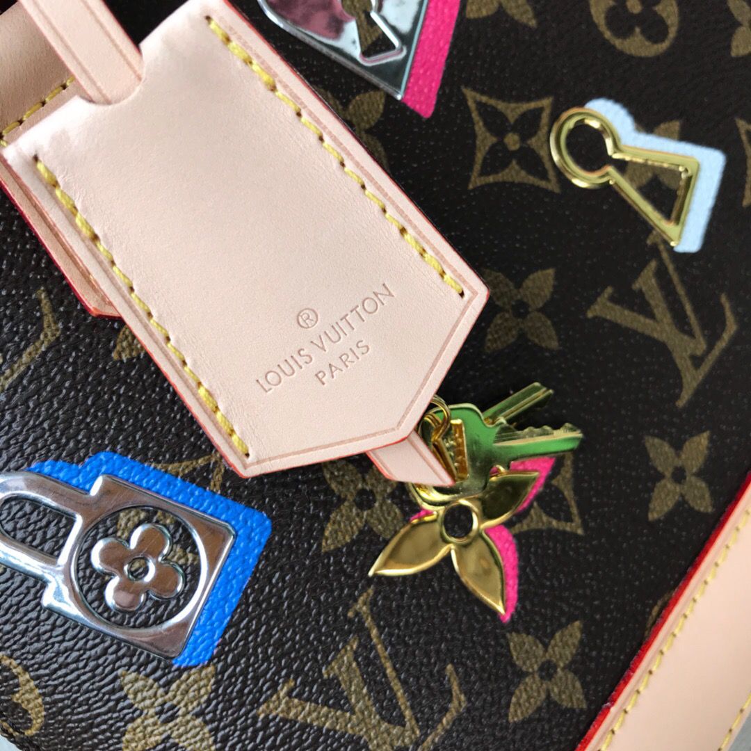 #m44368 l**is V*t*n 2019 monogram canvas alma bb