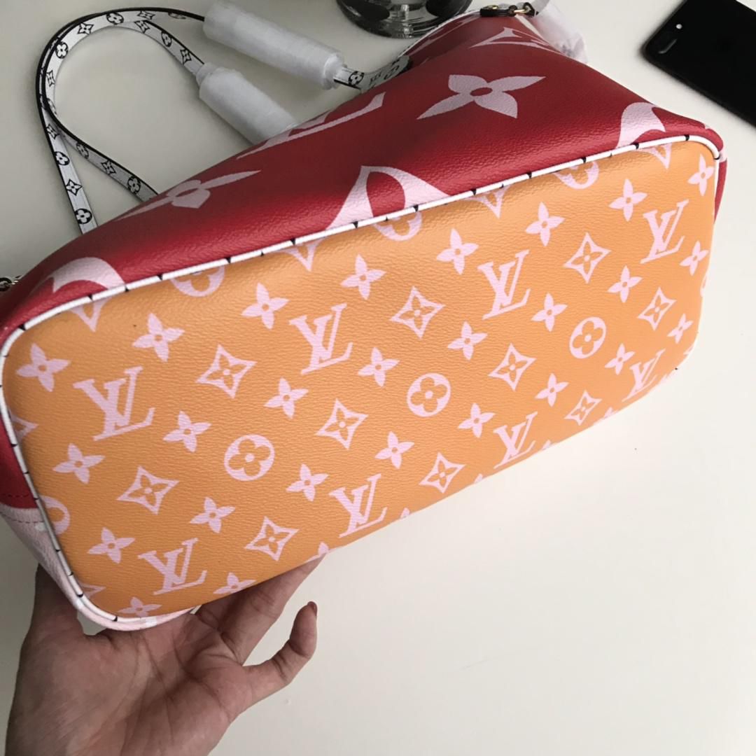 #m44567 l**is V*t*n 2019 monogram neverfull mm-red