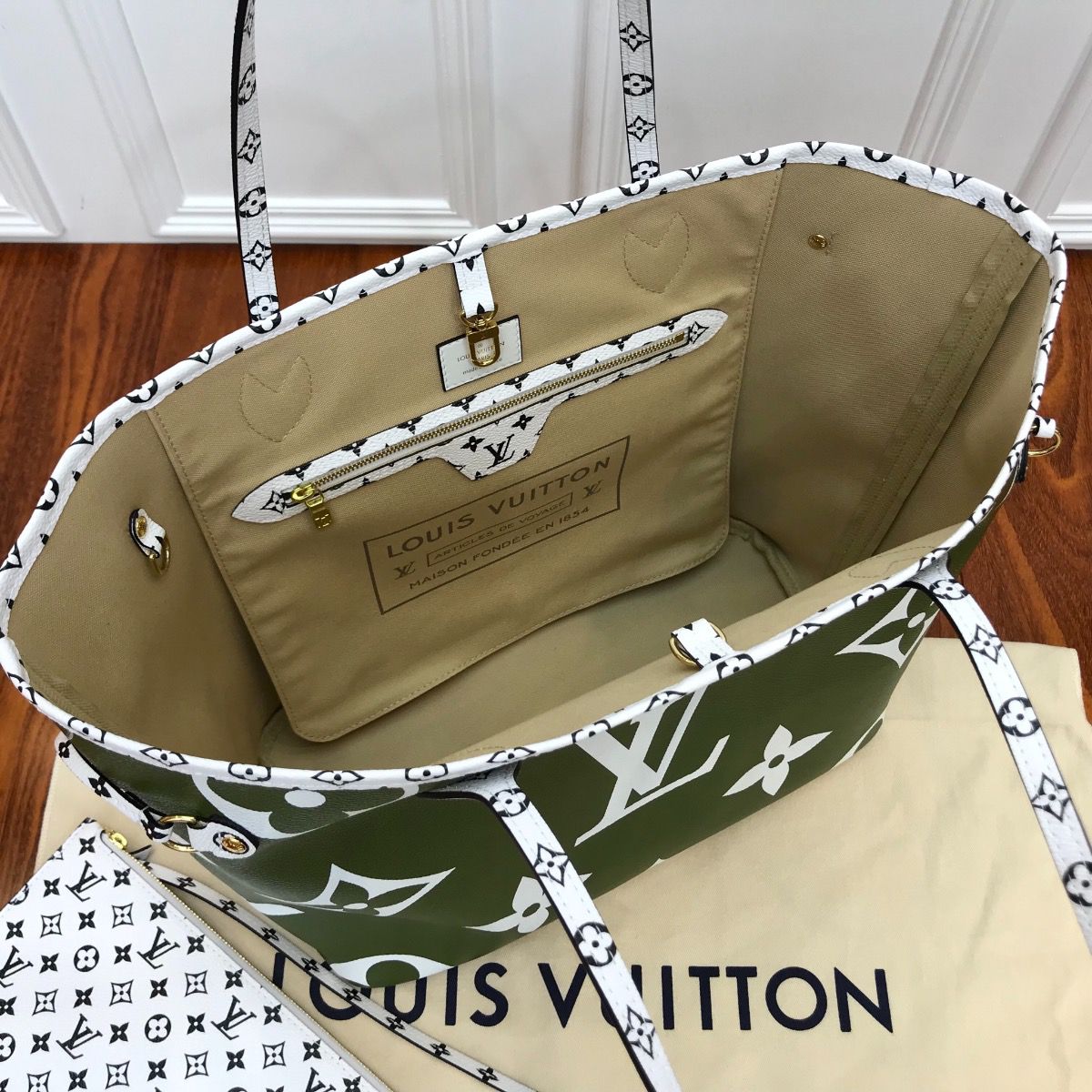 #m44568 l**is V*t*n 2019 monogram neverfull mm-kaki
