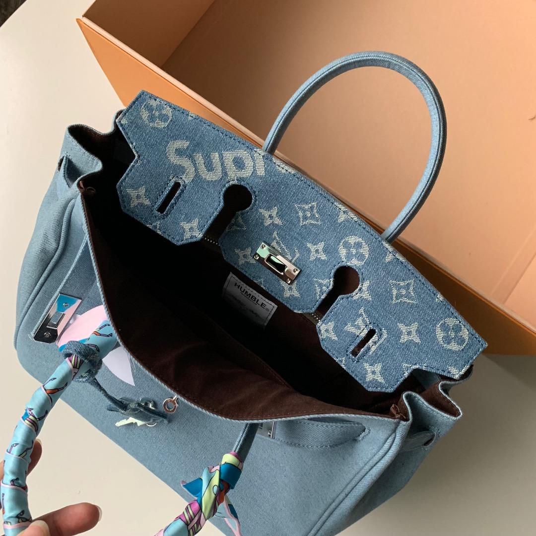 #m48888 l**is v*t*n x S*p*e 2019 humble travel bag birkin 30cm