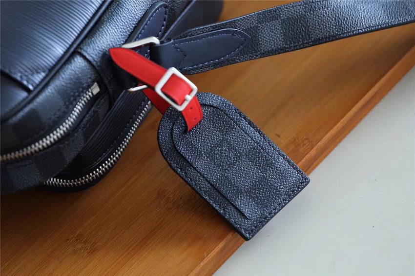 #m51466 l**is V*t*n 2018 men nil slim epi patchwork bag