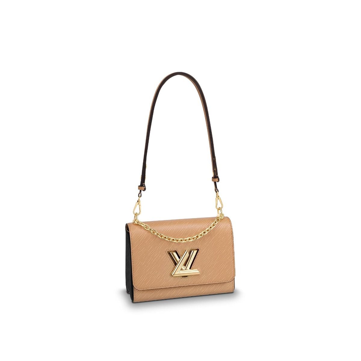 #m51884 l**is V*t*n 2019 epi leather twist mm-camel