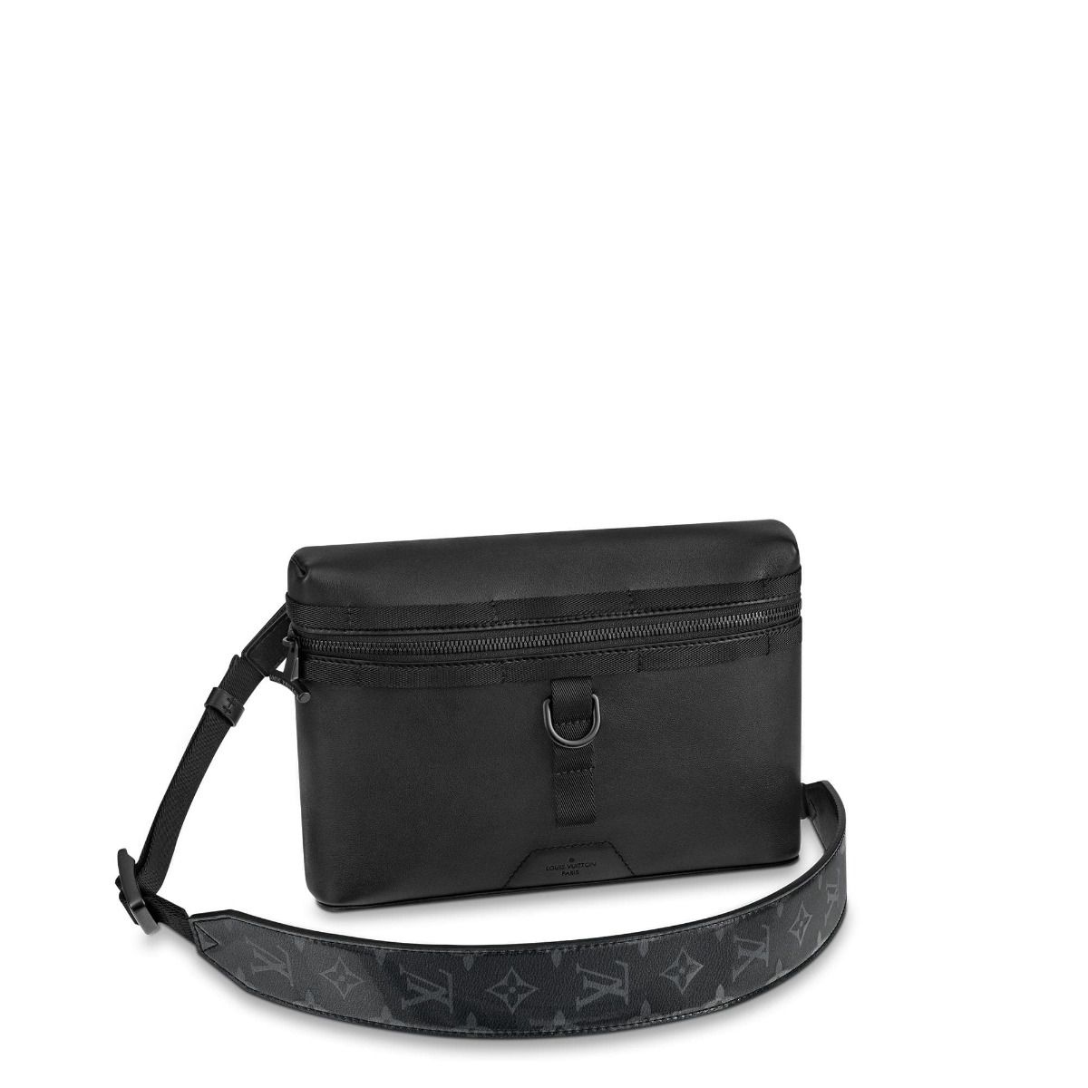 #m52176 l**is V*t*n 2018 men messenger pm-dark infinity leather