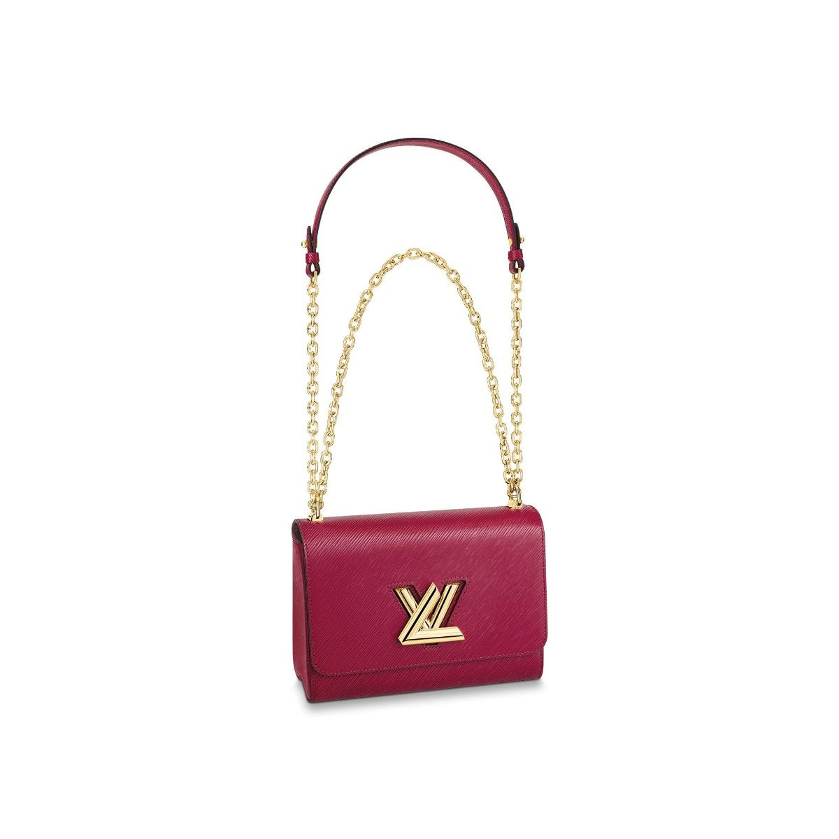 #m52871 l**is V*t*n 2019 epi leather twist mm-fuchsia