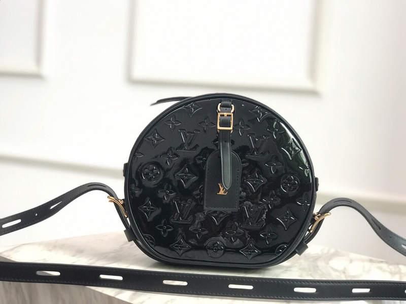 #m53999 l**is V*t*n monogram vernis boîte chapeau souple