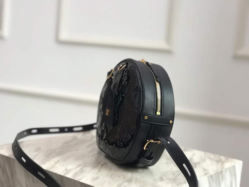 #m53999 l**is V*t*n monogram vernis boîte chapeau souple