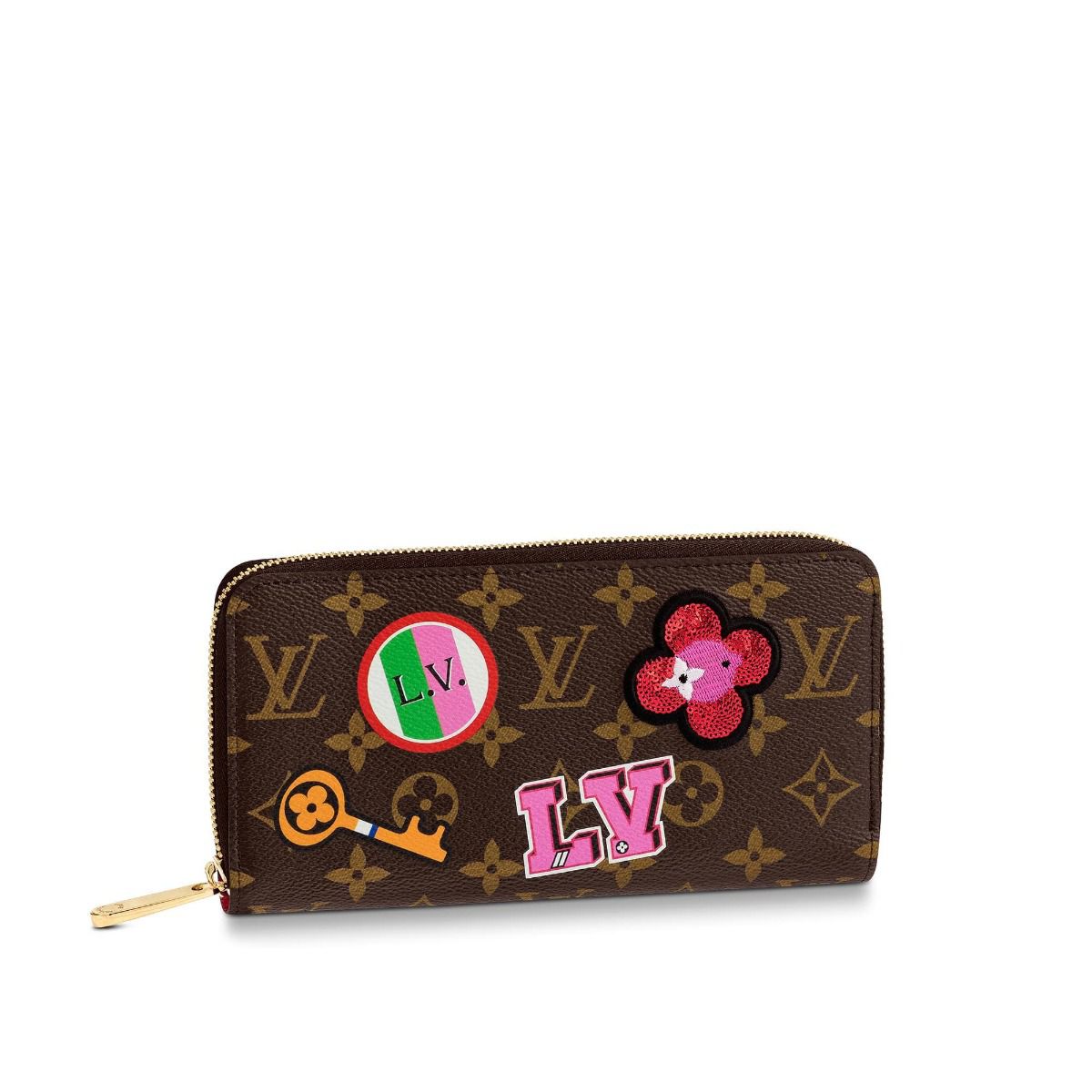 #m63392 l**is V*t*n fall-winter 2018 zippy wallet-monogram canvas