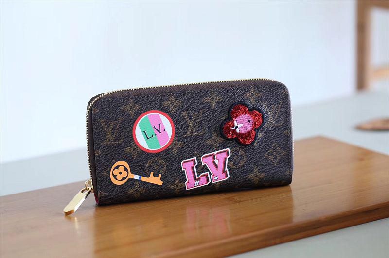 #m63392 l**is V*t*n fall-winter 2018 zippy wallet-monogram canvas
