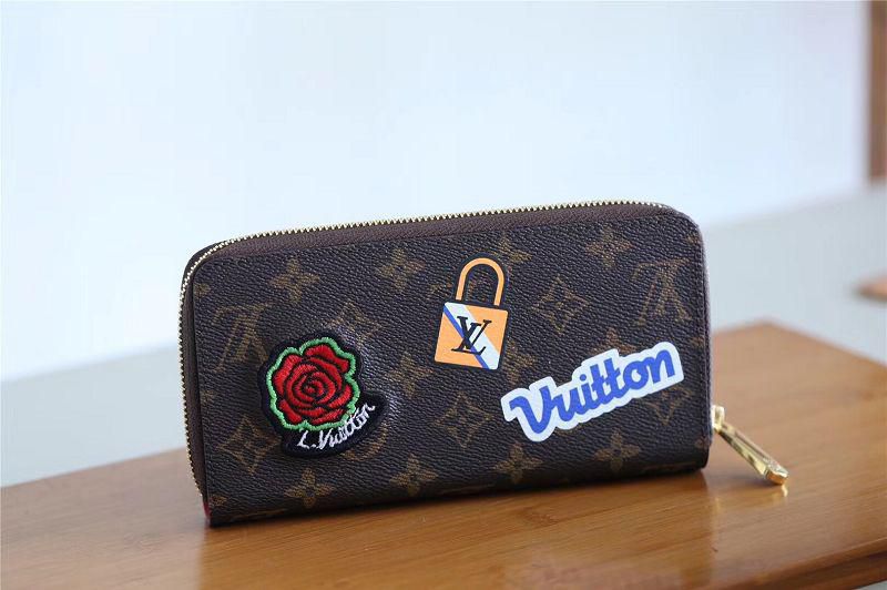 #m63392 l**is V*t*n fall-winter 2018 zippy wallet-monogram canvas