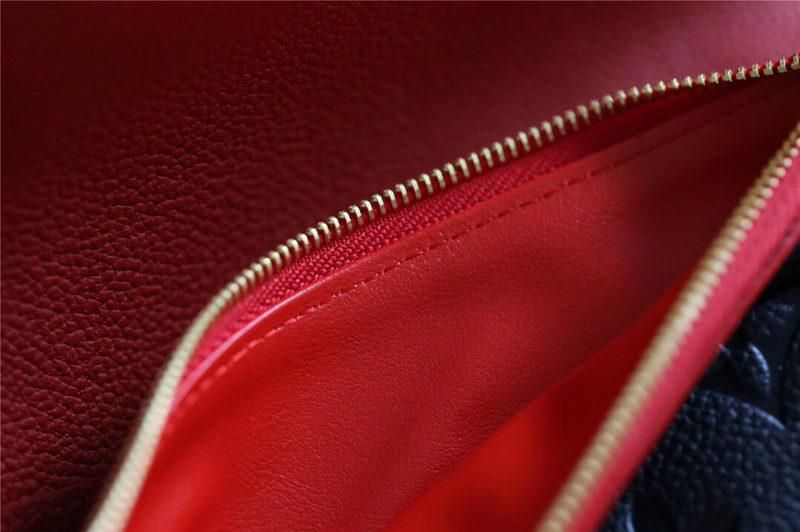 #m63918 l**is V*t*n 2019 monogram empreinte emilie wallet-marine rouge