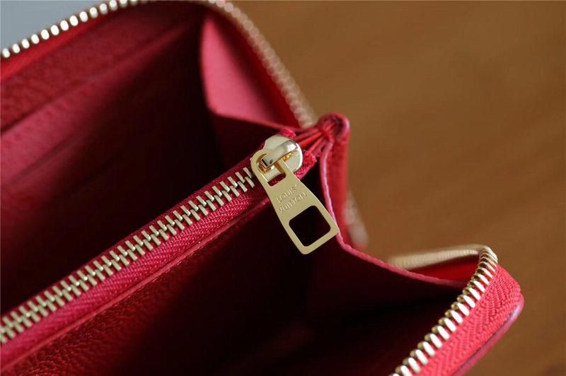#m64161 l**is V*t*n 2019 monogram empreinte clémence wallet-rose poudre