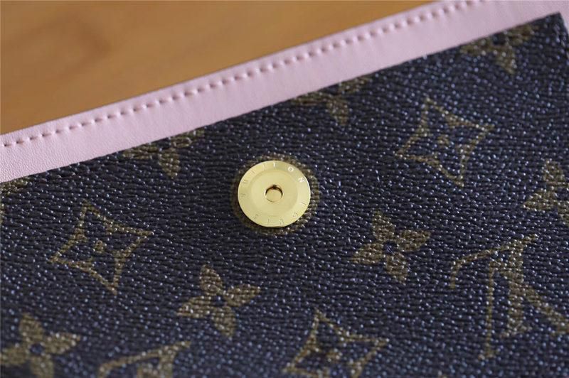 #m67405 l**is V*t*n 2019 cruise flore chain wallet - magnolia