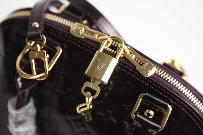 #m91611 l**is V*t*n 2015 monogram vernis alma pm- griotte