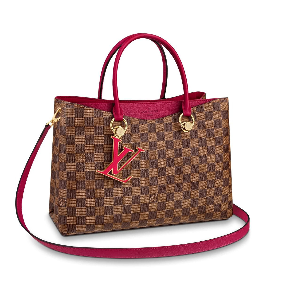 #n40052 l**is V*t*n 2018 premium damier ebene canvas lv riverside-lie de vin