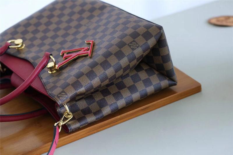 #n40052 l**is V*t*n 2018 premium damier ebene canvas lv riverside-lie de vin