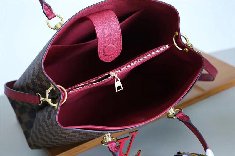 #n40052 l**is V*t*n 2018 premium damier ebene canvas lv riverside-lie de vin