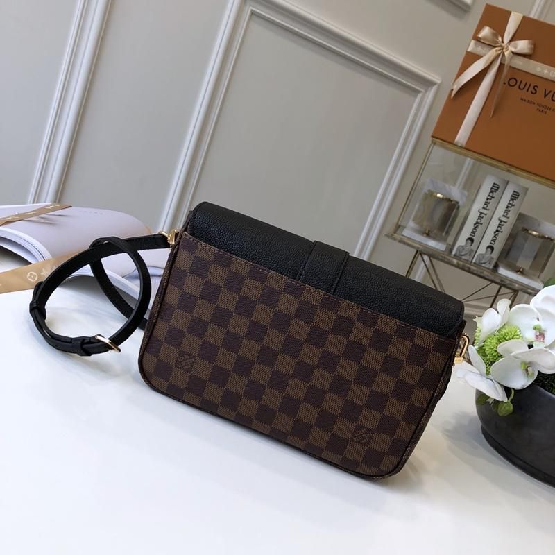 #n44243 l**is V*t*n 2019 cruise damier ebene canvas clapton bag
