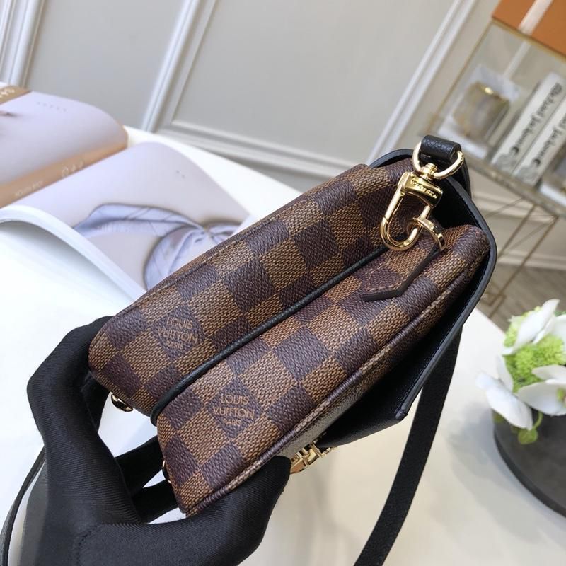 #n44243 l**is V*t*n 2019 cruise damier ebene canvas clapton bag