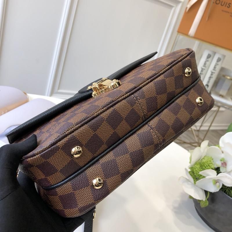#n44243 l**is V*t*n 2019 cruise damier ebene canvas clapton bag