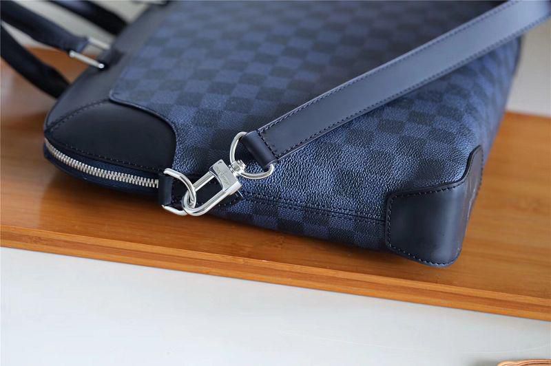 #n51199 l**is V*t*n 2018 men oliver briefcase damier cobalt canvas