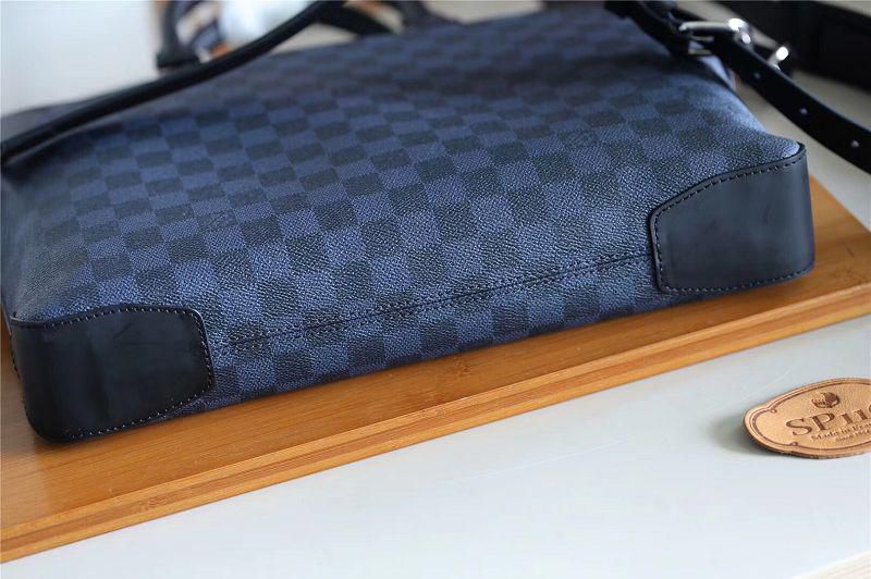 #n51199 l**is V*t*n 2018 men oliver briefcase damier cobalt canvas