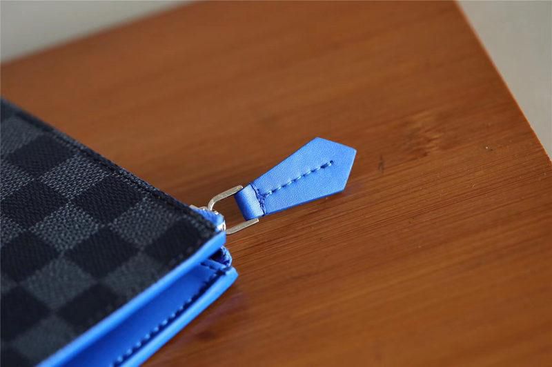 #n64032 l**is V*t*n fall-winter 2018 pochette jour gm-damier graphite canvas