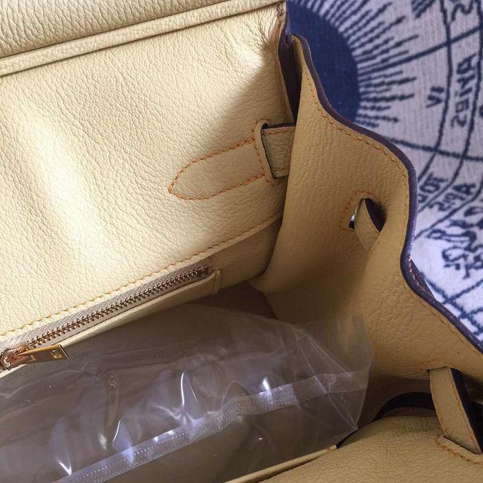 #hb52001 H**mes premium collection 35cm birkin togo leather-yellow