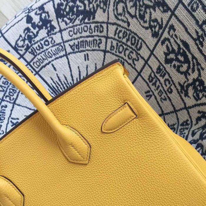 #hb52002 H**mes premium collection 35cm birkin togo leather-yellow