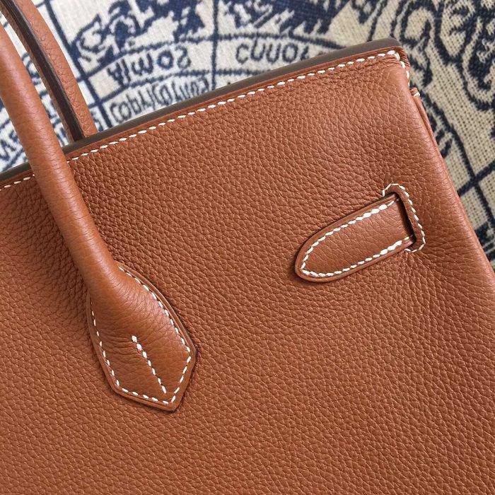 #hb52004 H**mes premium collection 35cm birkin togo leather-brown