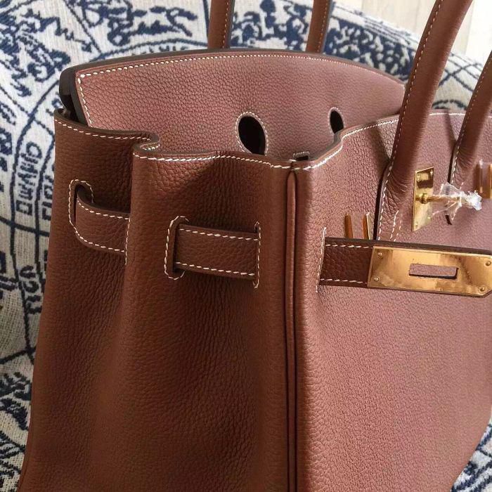 #hb52004 H**mes premium collection 35cm birkin togo leather-brown